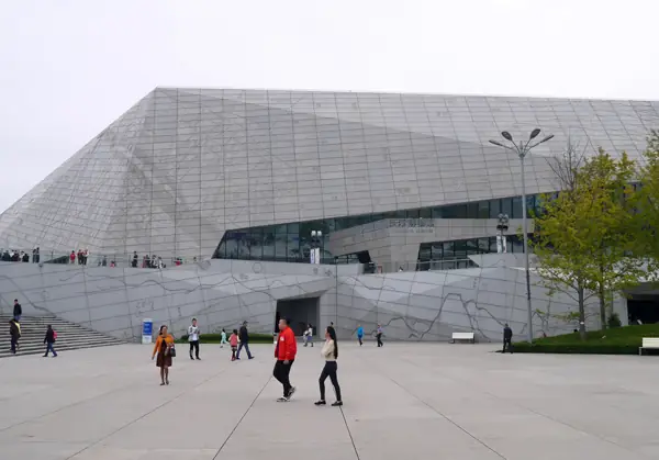 资料图:长沙博物馆建筑外景资料图