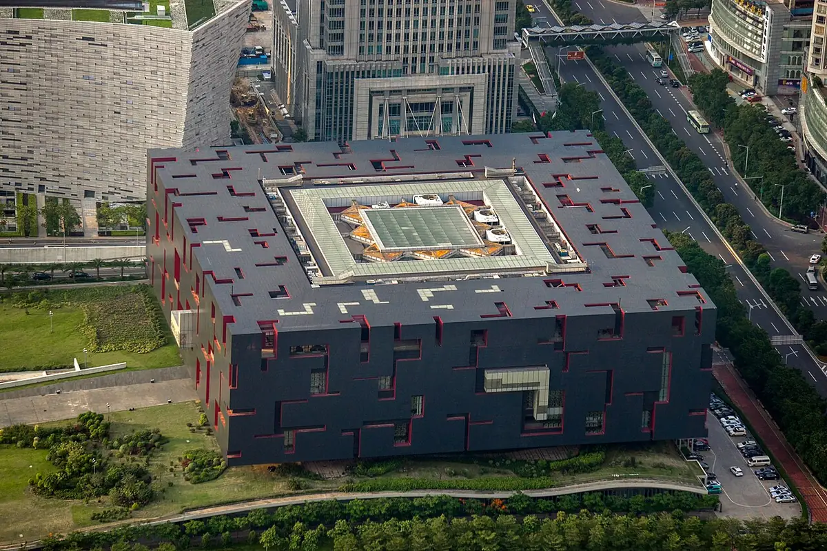 资料图:广东省博物馆建筑外观资料图